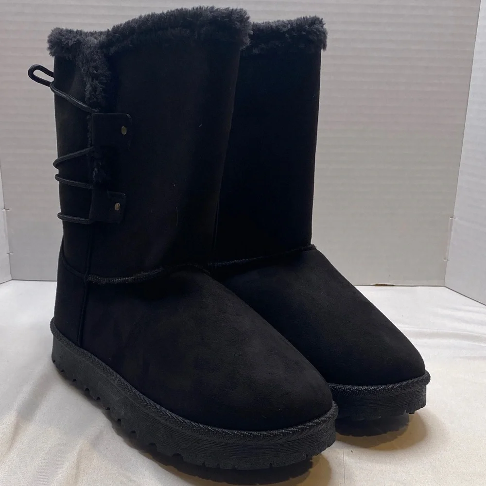 Pop Black Winter‎ & Rain Boots